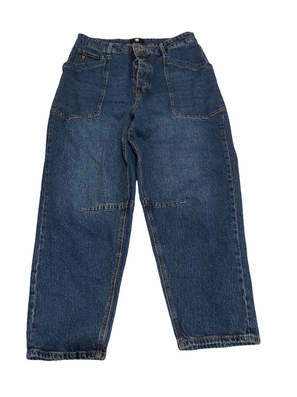 FRYE Women’s Barrel Leg Denim Jeans Size 10